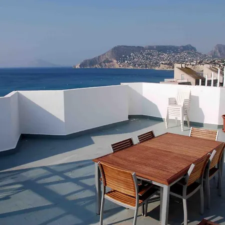 Atico Primera Linea De Playa Appartement Calp