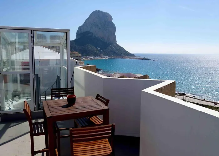 Atico Primera Linea De Playa Apartament Calpe