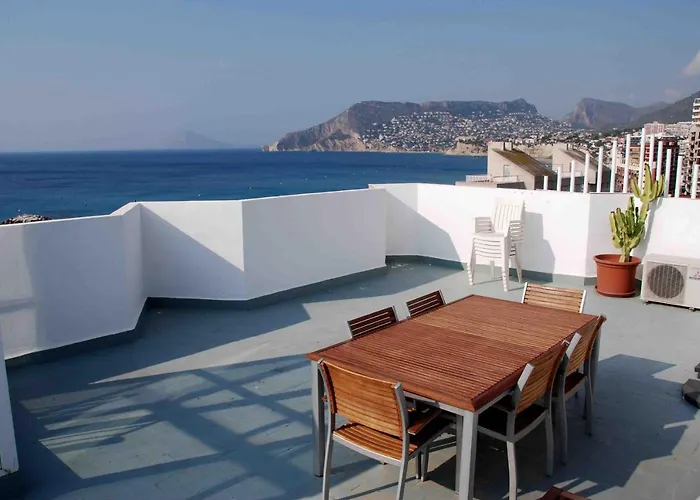 Atico Primera Linea De Playa Apartament Calpe